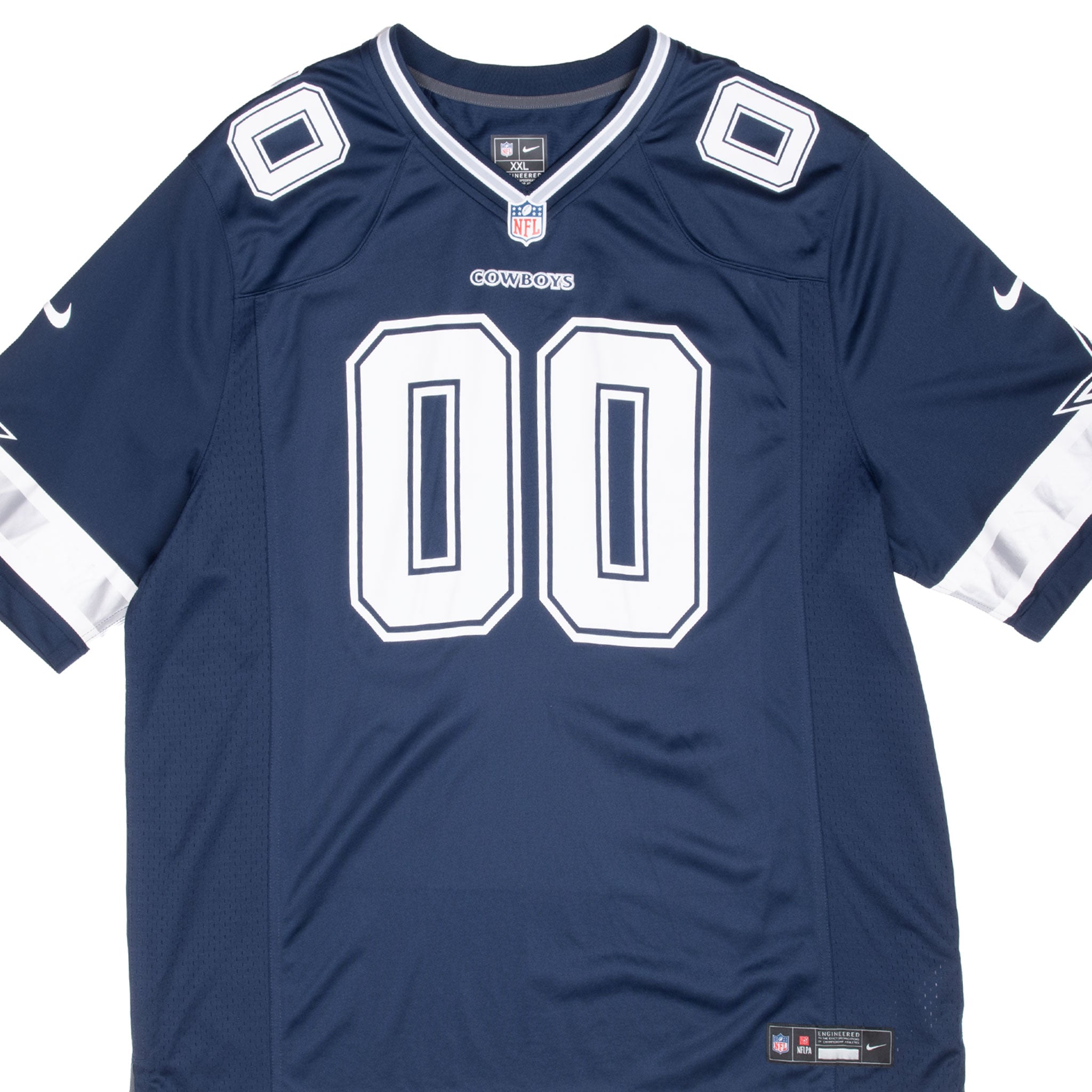 VINTAGE NFL DALLAS COWBOYS DALSUX #00 NIKE JERSEY 2010S SIZE 2XL