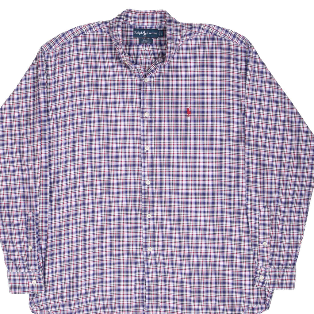 Vintage Ralph Lauren Squared Shirt 1990S Size Large