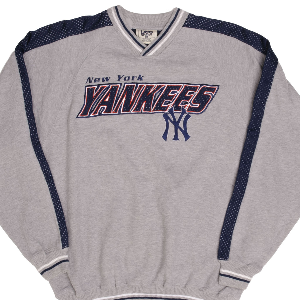 Vintage MLB New York Yankees 1990s Lee Sport Sweatshirt Size Large 