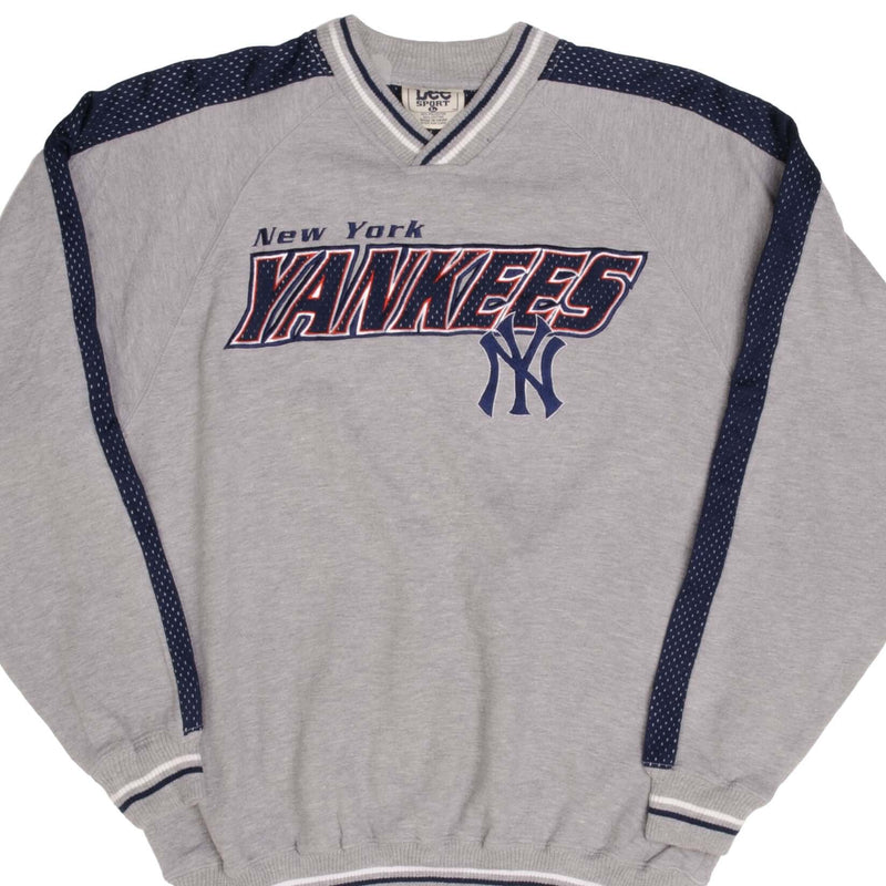 Vintage MLB New York Yankees 1990s Lee Sport Sweatshirt Size Large 