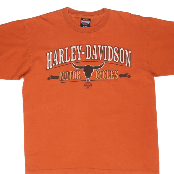 Vintage Harley Davidson Austin Texas 2006 Tee Shirt Size Large Made In Usa With Single Stitch Sleeves