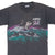 VINTAGE ANIMAL PRINT KILLER WHALE ORCA SEA WORLD TEE SHIRT 1992 MEDIUM