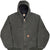 Vintage Carhartt Green Active Hooded Jacket J130Mos 2015 Size Xl