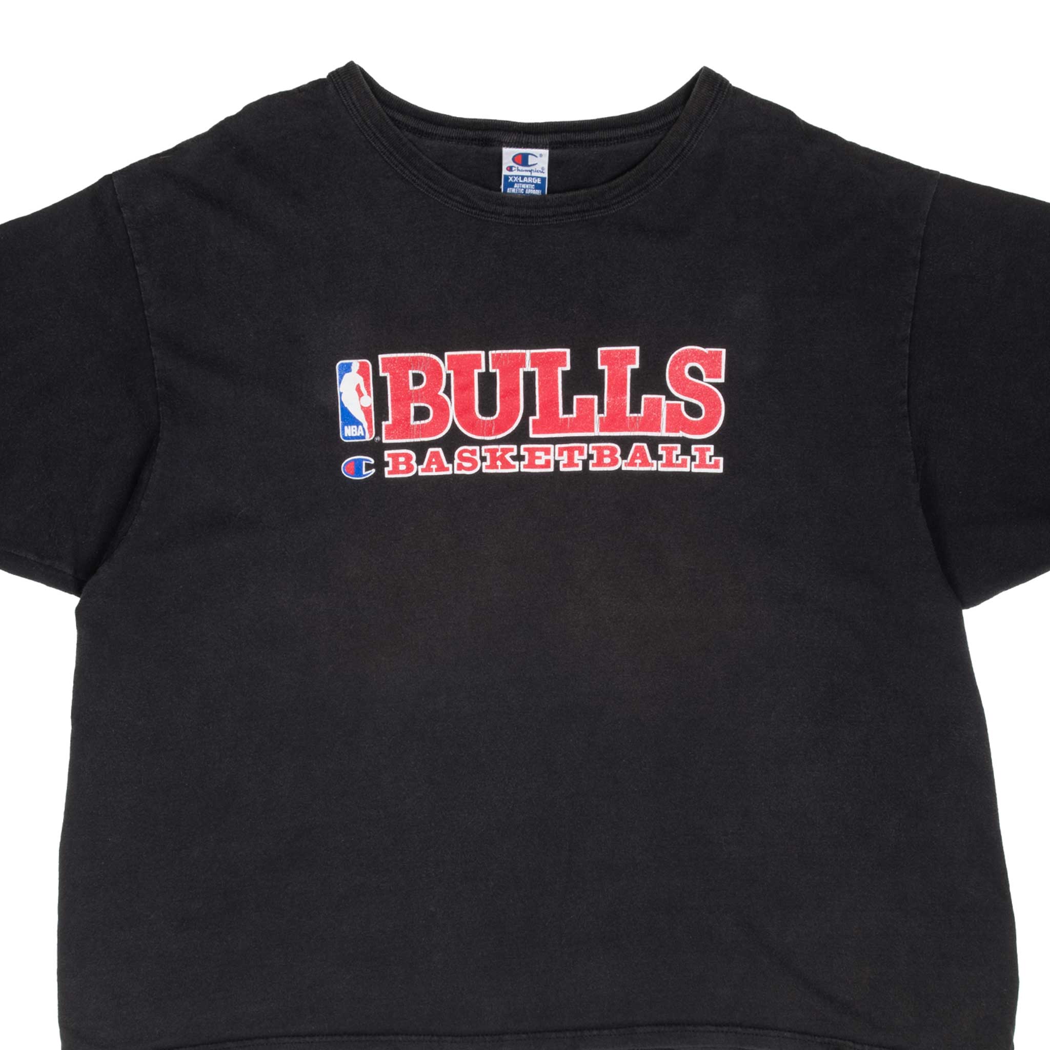 Vintage Nba Chicago Bulls Champion Tee Shirt 1990S Size 2XL


