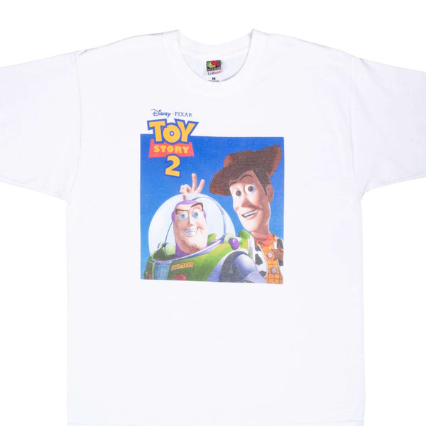 Vintage Disney Toy Story 2 Cast Member Tee Shirt 1999 Size Large