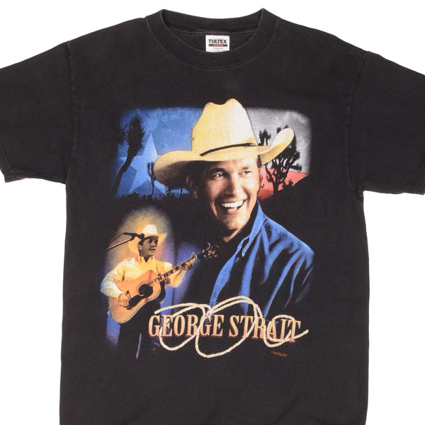 Vintage George Strait Country Music Festival Tee Shirt 1998 Size Large