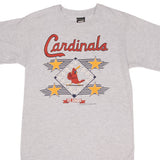 Vintage MLB St Louis Cardinals Tee Shirt 1992 Size Small Made In USA With Single Stitch Sleeves