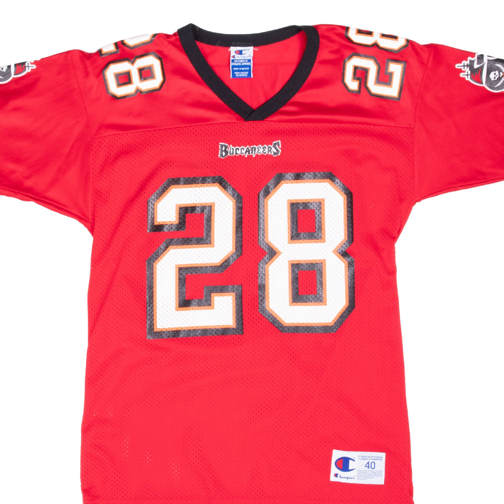 Vintage Nike Nfl Tampa Bay Buccaneers Warrick Dunn #28 Jersey 1990S Size 40