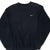 Vintage Nike Classic Swoosh Black Sweatshirt 1990S Size Small Made In Usa