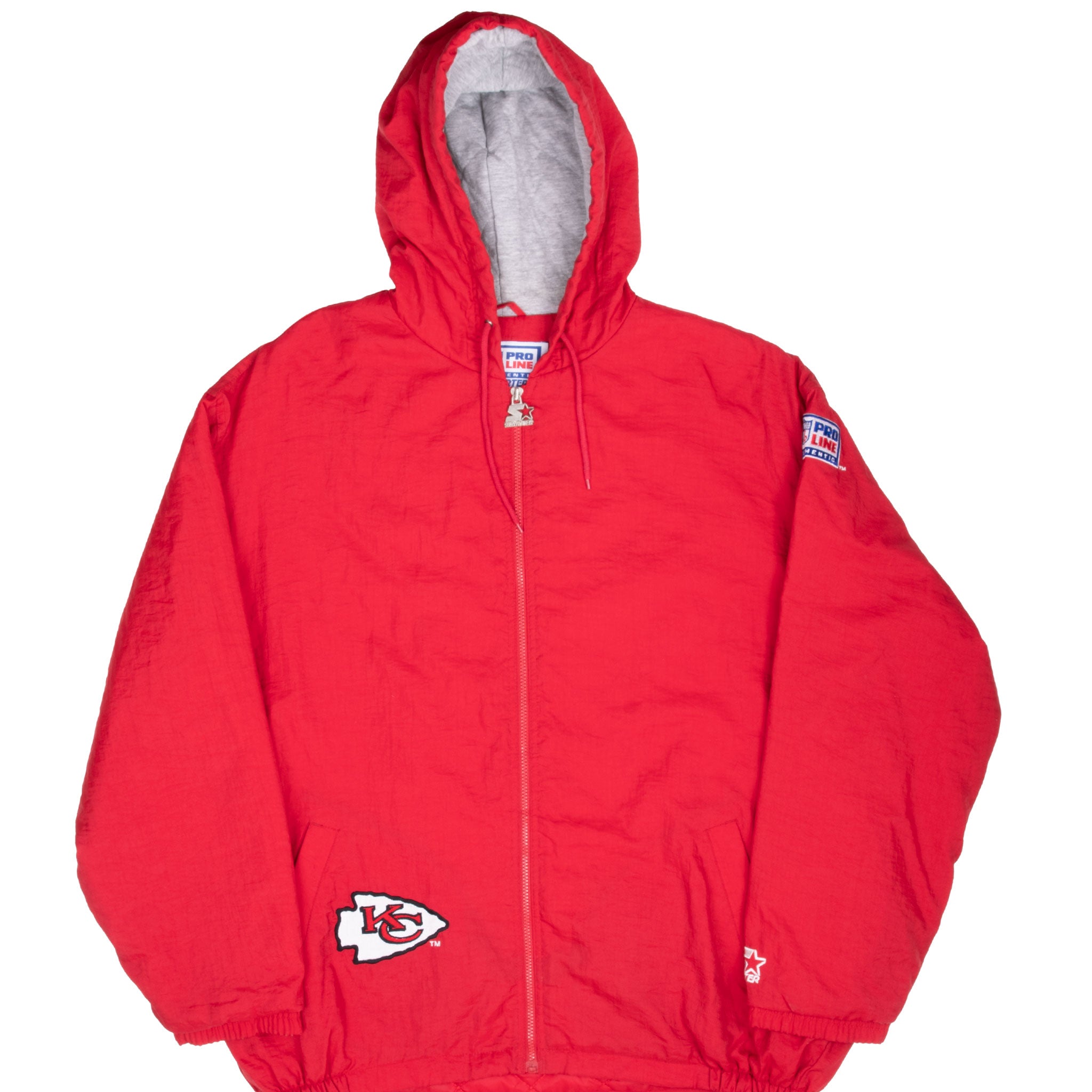 Vintage Nfl Kansas City Chiefs Starter Windbreaker Jacket 1990S Size XL