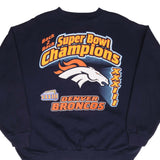 Vintage Nfl Denver Broncos Super Bowl XXXIII Champions 1999 Sweatshirt Size Large