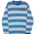 THE HUNDREDS STRIPES LONG SLEEVE POCKET TEE SHIRT SIZE LARGE DEADSTOCK