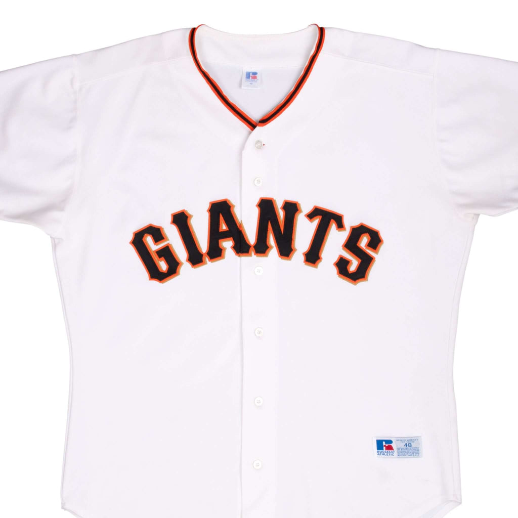Vintage Mlb San Francisco Giants 1990S Russell Jersey Size 48 Made In Usa