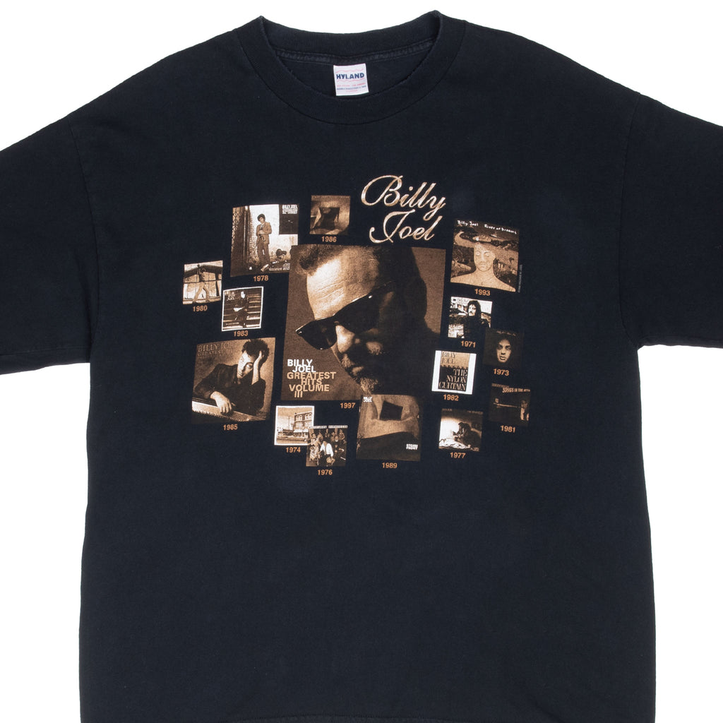 Vintage Billy Joel 1998 1999 Tour Tee Shirt Size XL
