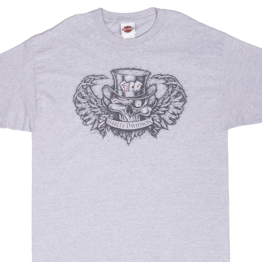 Vintage Harley Davidson Las Vegas Tee Shirt 2007 Size XL Made In USA