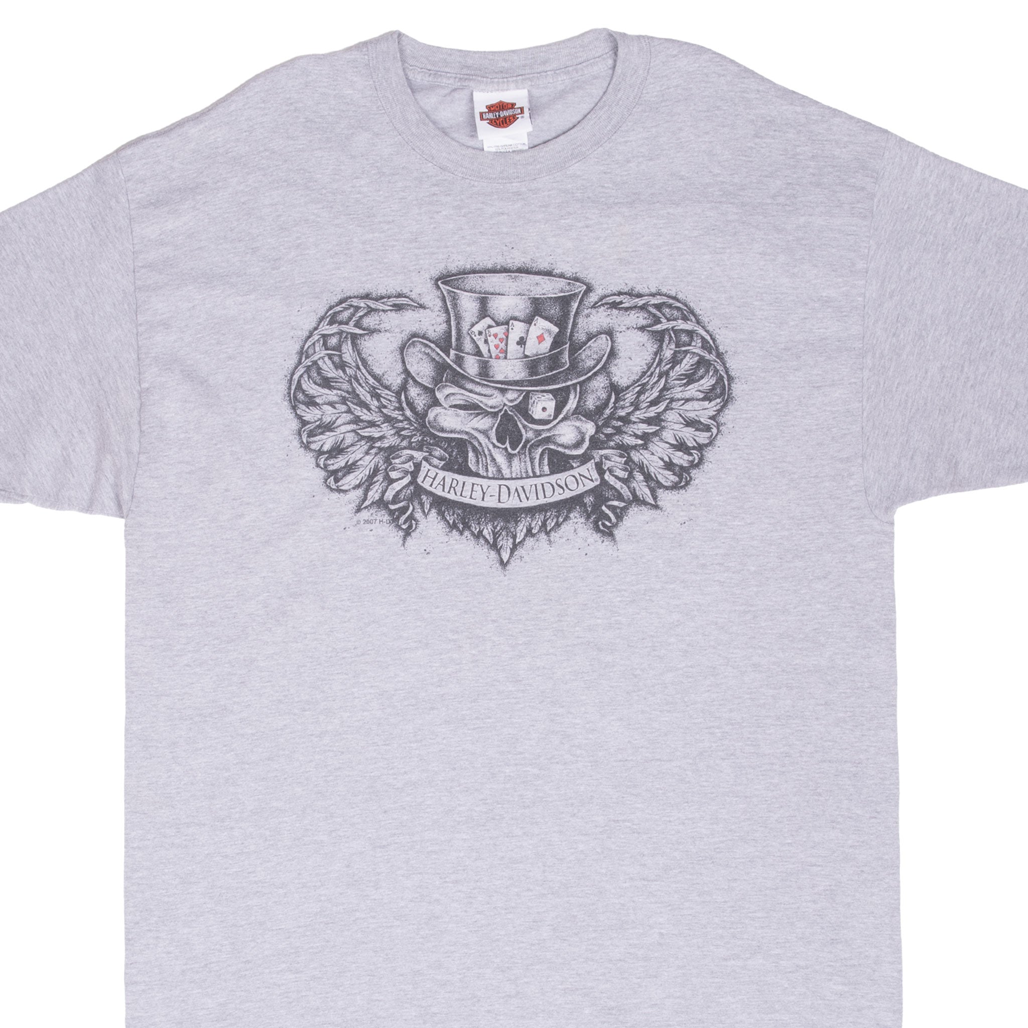 Vintage Harley Davidson Las Vegas Tee Shirt 2007 Size XL Made In USA