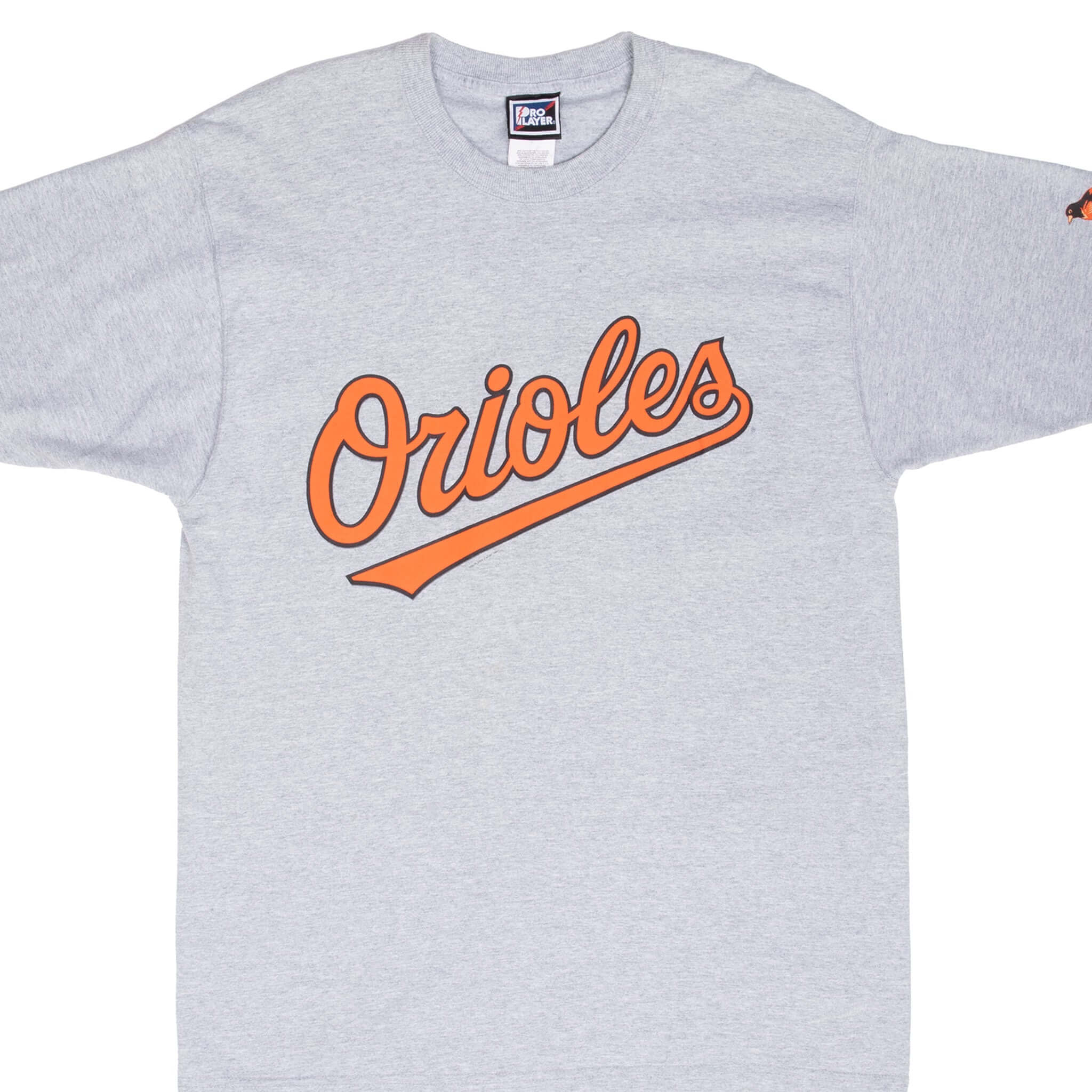 Vintage Mlb Baltimore Orioles 1998 Grey Tee Shirt Size Large