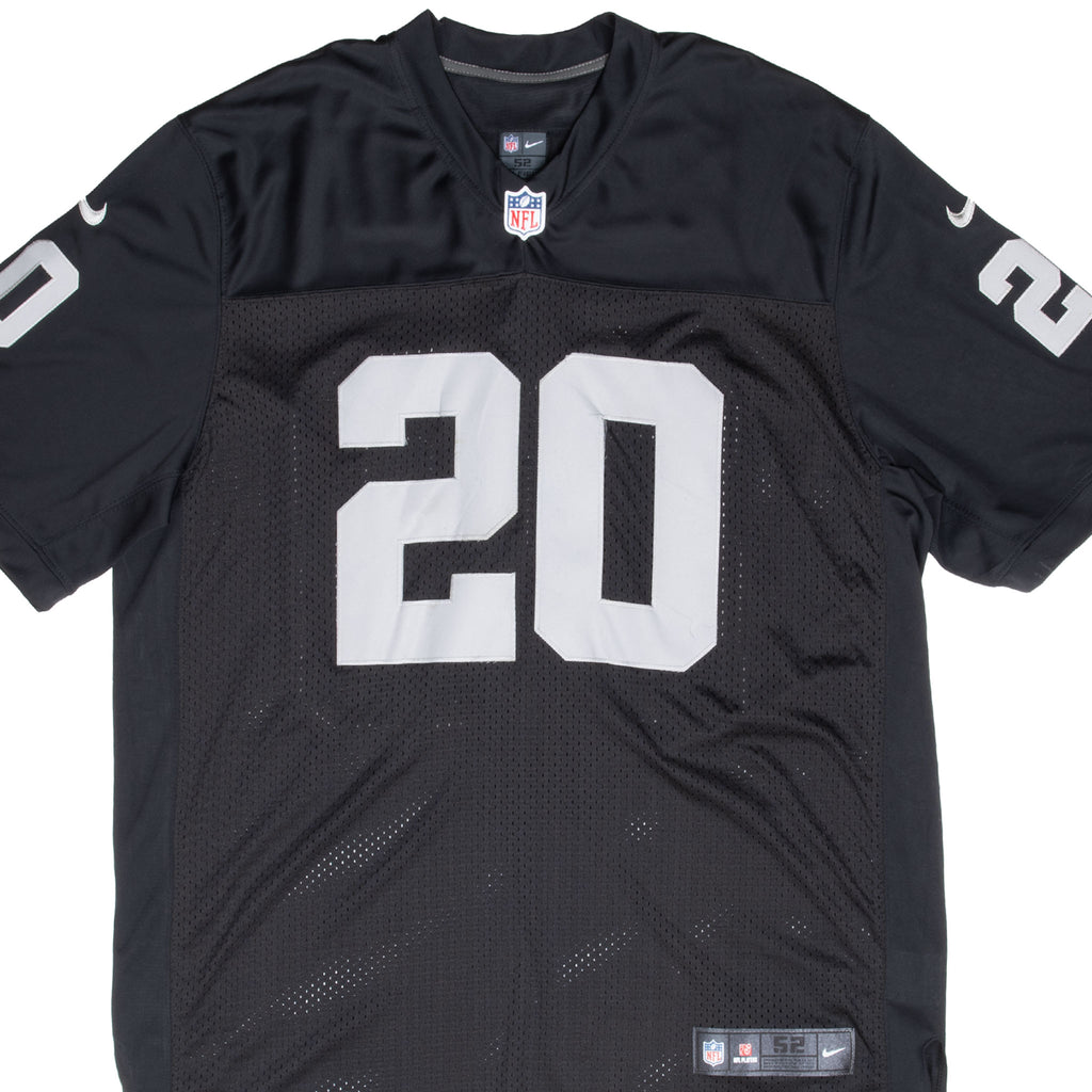 Vintage Nike Nfl Oakland Raiders Mcfadden #20 Jersey Size 52