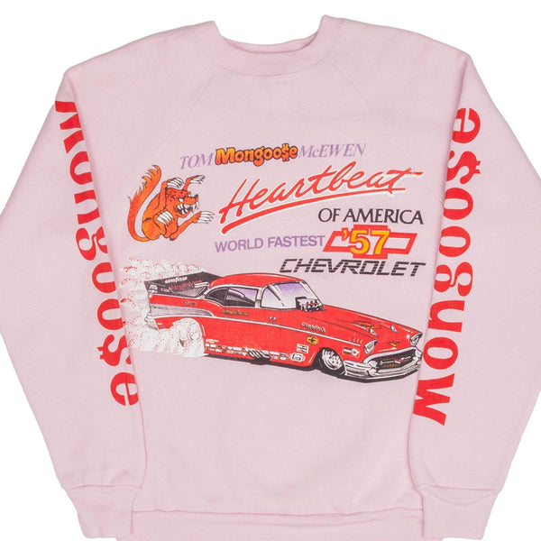 Vintage Nhra Tom Mongoose Mcewem World Tour 1989 Sweatshirt Size Small Made In USA