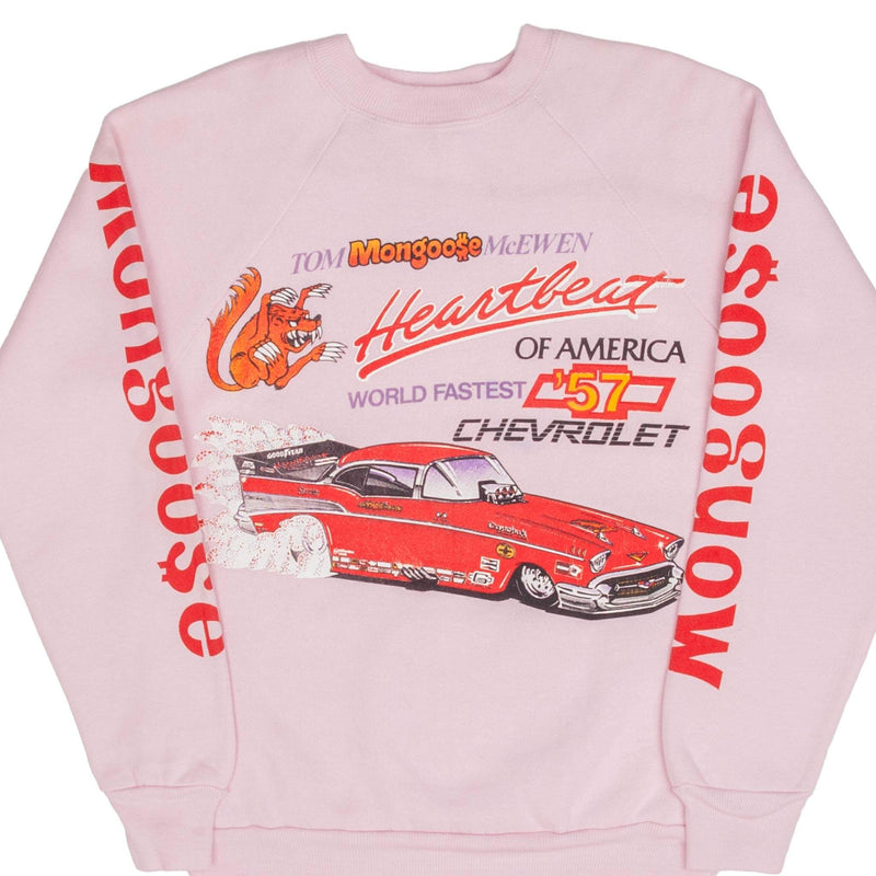Vintage Nhra Tom Mongoose Mcewem World Tour 1989 Sweatshirt Size Small Made In USA