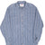 Vintage Levis Blue Striped Pocket Shirt 1990S Size Medium