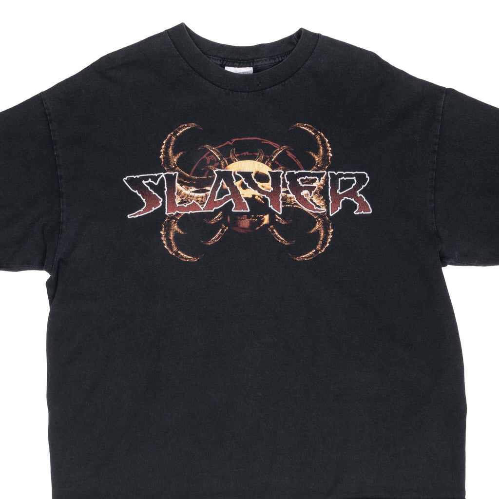 Vintage Slayer 2000 Black Tee Shirt Size XL