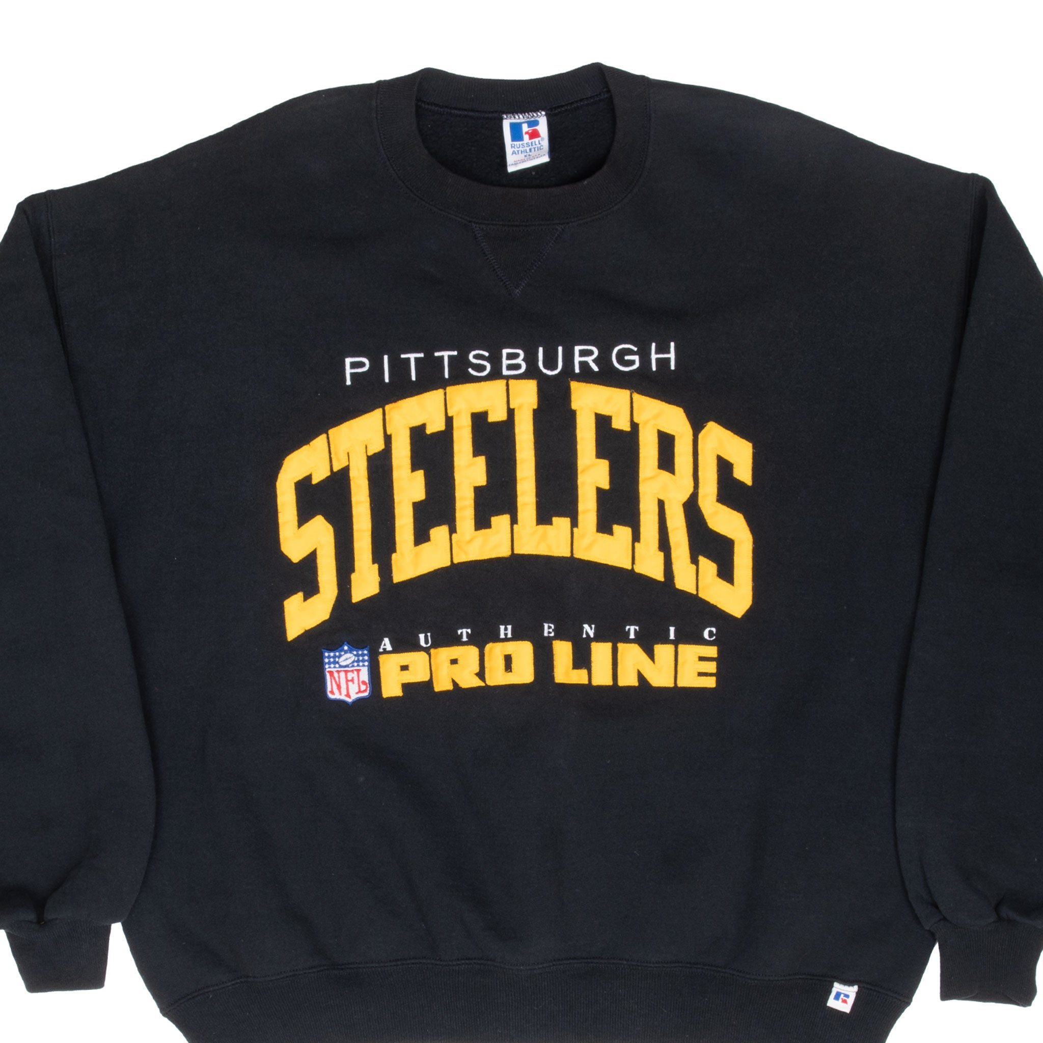 Vintage Nfl Pittsburgh Steelers Russell Sweatshirt 1990S Size XL Made In Usa