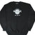 Front of black Hard Rock Cafe sweatshirt with white Save the Planet Salt Lake City logo