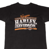 Vintage Precision Harley Davidson Honolulu, Hawaii 1991 Tee Shirt Size XL Made In USA With Single Stitch Sleeves