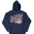 Vintage Nfl Denver Broncos 1990S Hoodie Sweatshirt Size Large Made In Usa