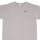 Vintage Nike Classic Swoosh Gray Tee Shirt Size 1990s Size XL Made In USA