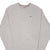 Vintage Nike Classic Swoosh Gray Crewneck Sweatshirt 2000S Size Large