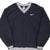 Vintage Nike Classic Swoosh Black Pullover Windbreaker Jacket 1990S Large