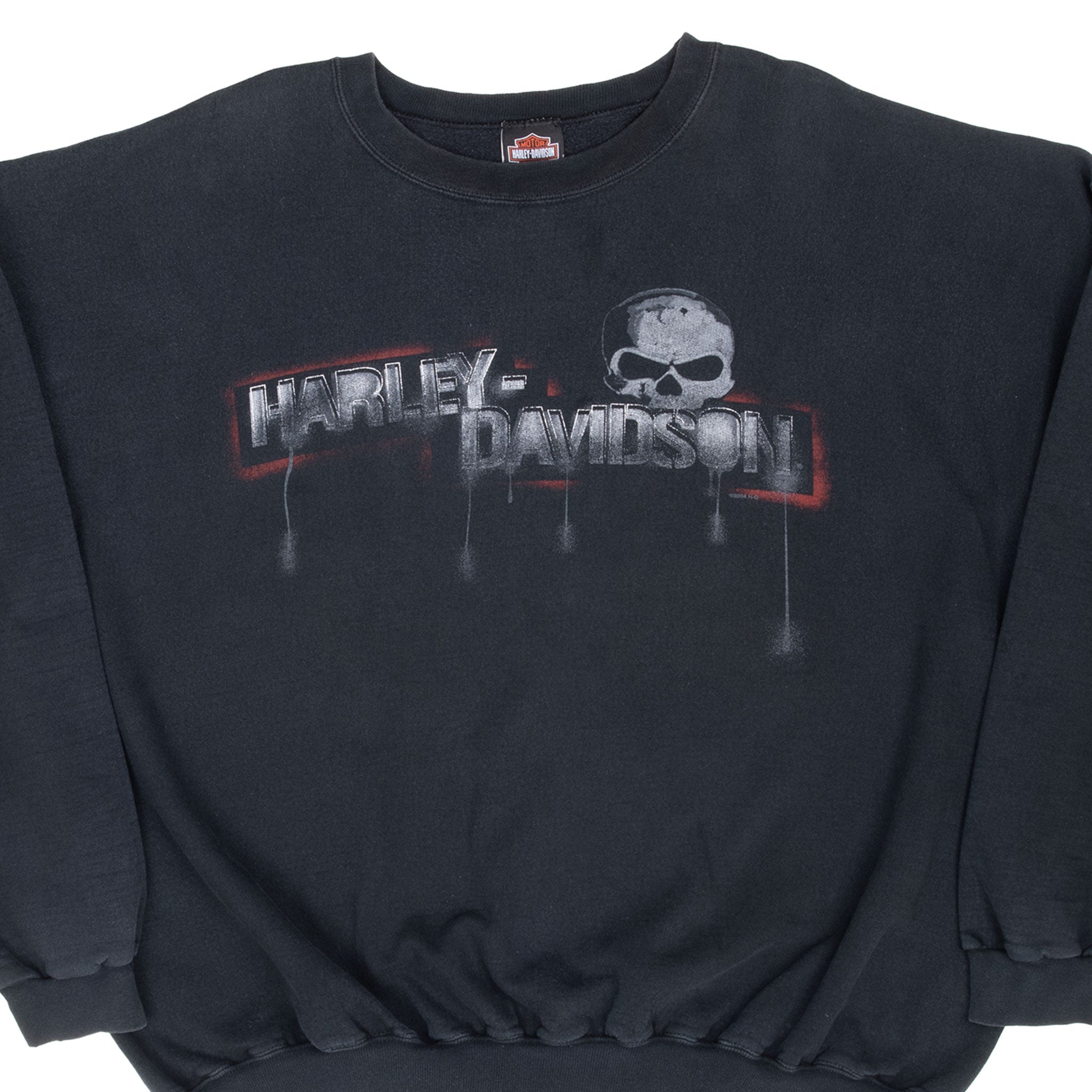 Vintage Harley Davidson Canfield Ohio 2004 Sweatshirt Size XL
