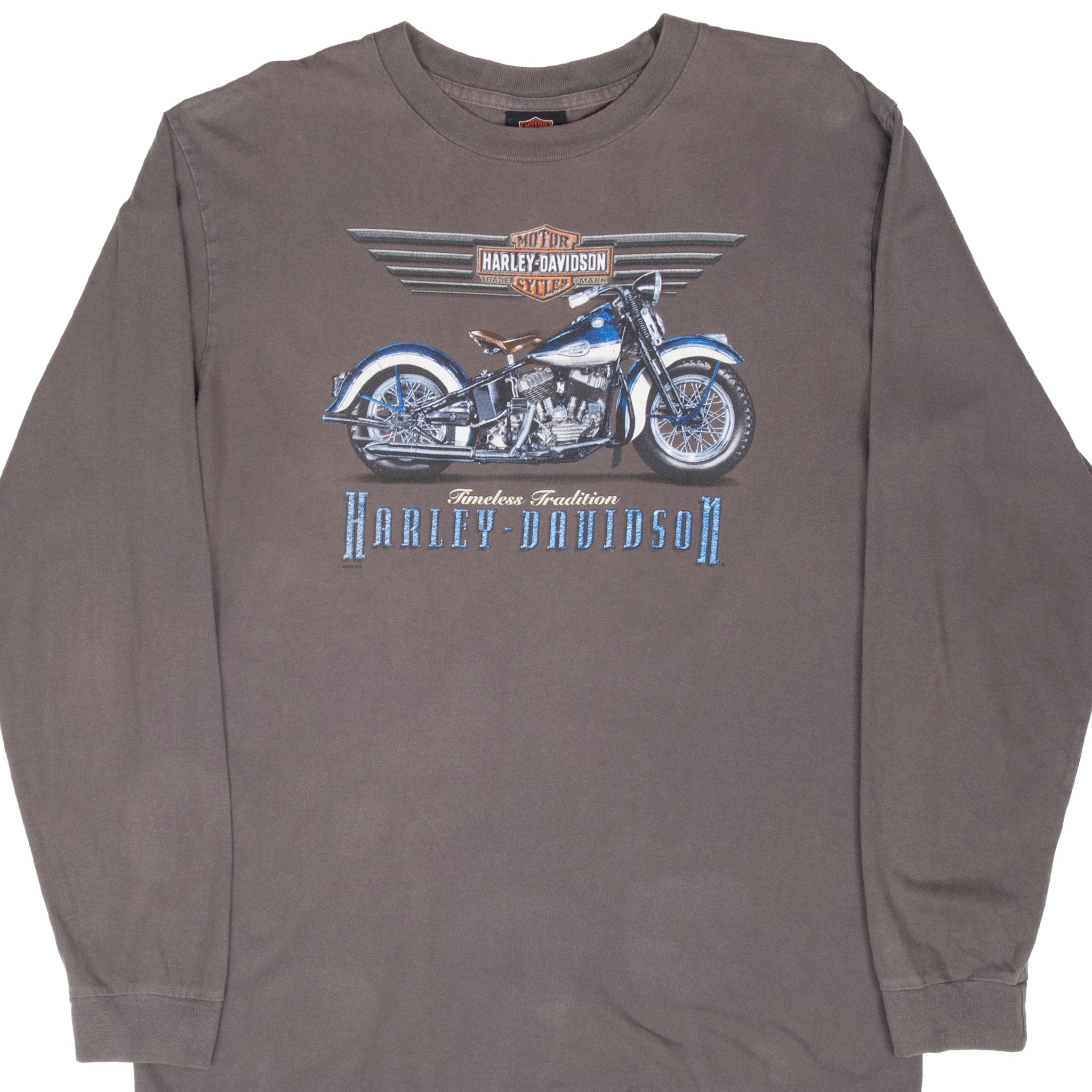 Vintage Harley Davidson Atlantic City New Jersey 2008 Long Sleeve Tee Shirt Size Large