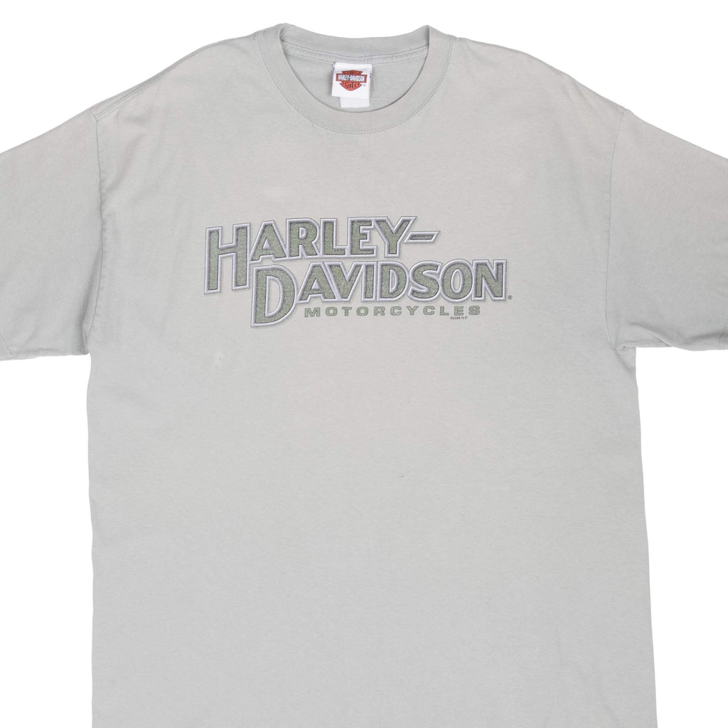 Vintage Harley Davidson Route 66 Tulsa Oklahoma Tee Shirt 2006 Size XL