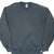 Vintage Russell Athletic Blank Dark Grey Sweatshirt 1990S Size Xlt