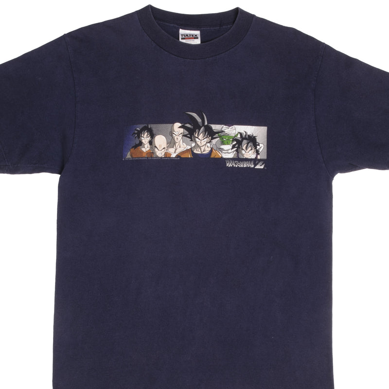 Vintage Dragon Ball Z Box Logo Tee Shirt 1997 Size Large