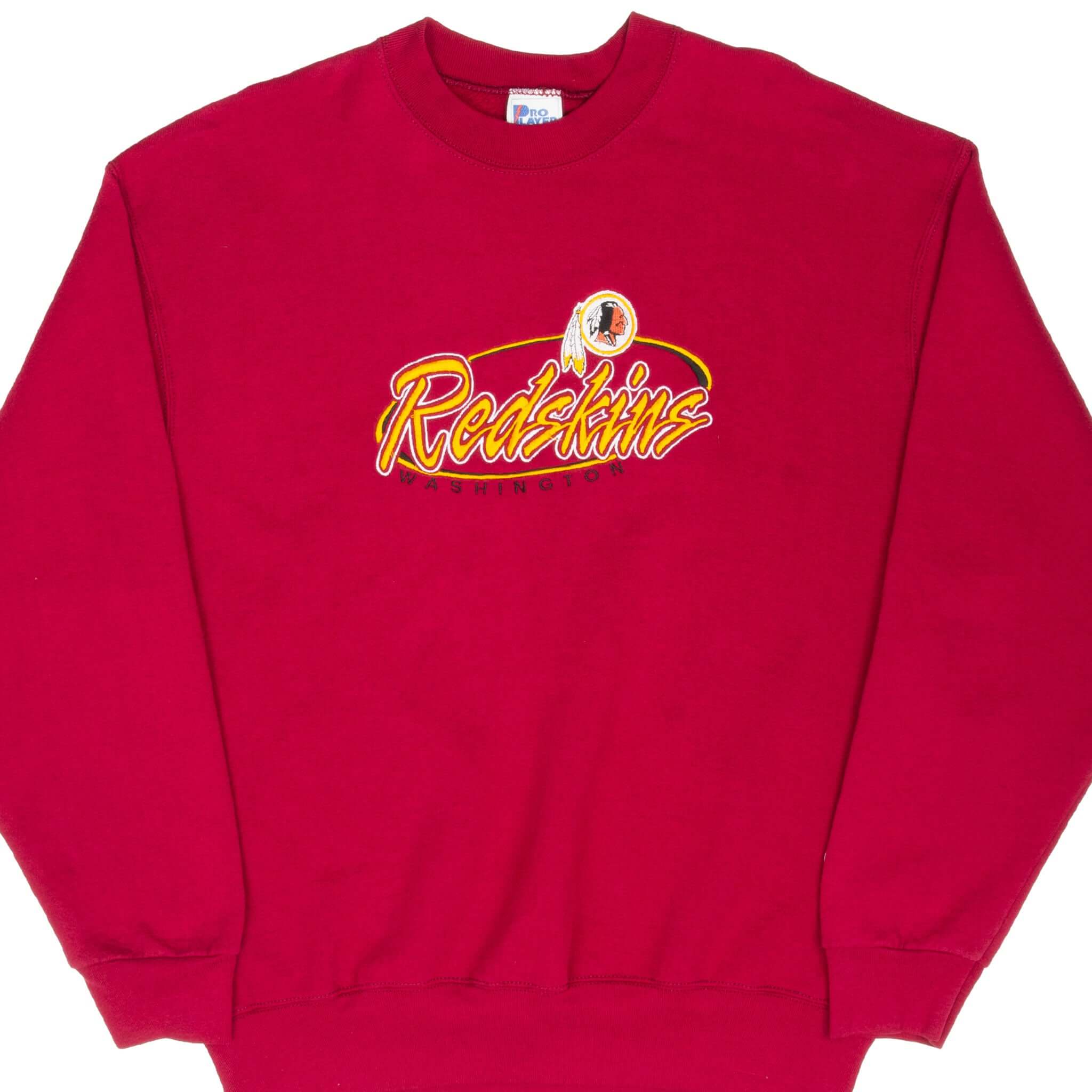 Vintage Nfl Washington Redskins Embroidered Sweatshirt 1990S Size XL Made In Usa