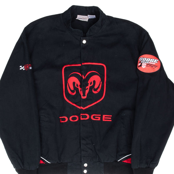 VINTAGE NASCAR DODGE RACING JACKET 2000S SIZE LARGE