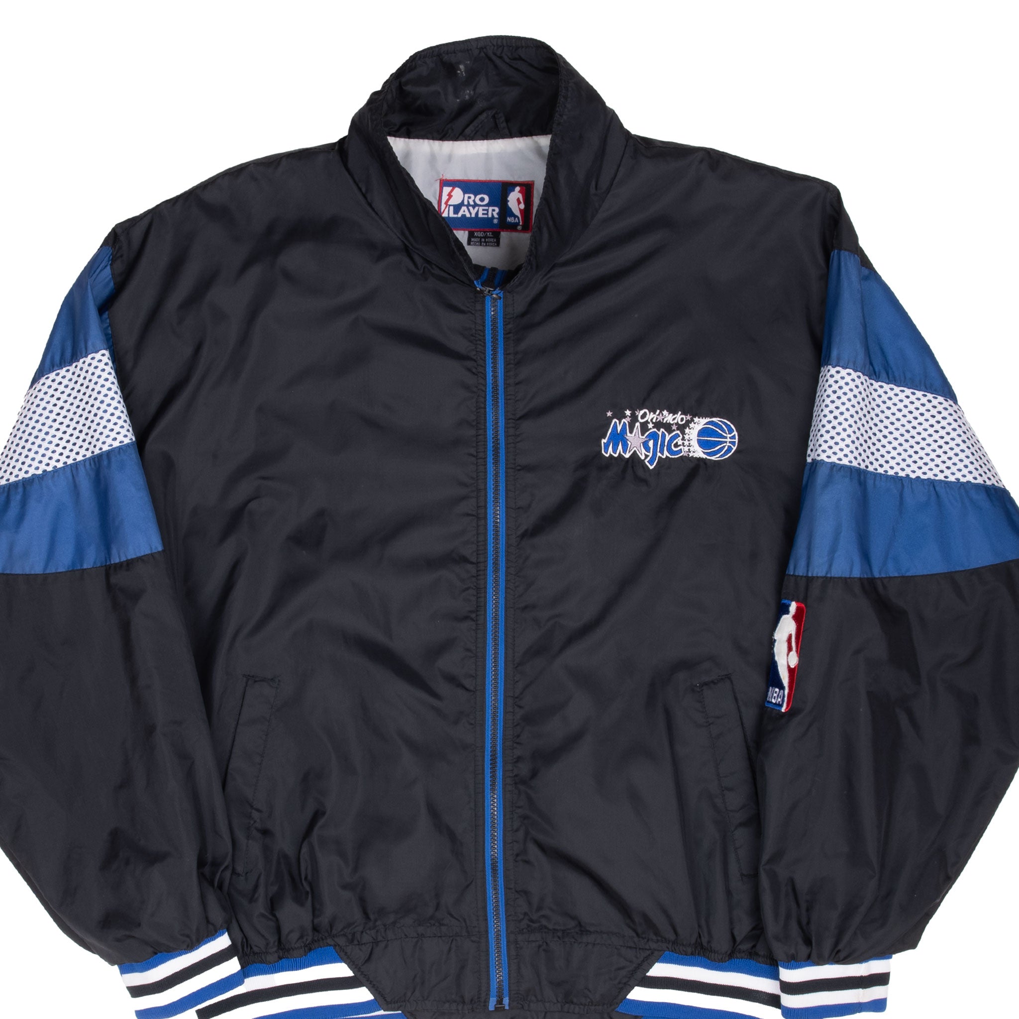 Vintage Nba Orlando Magic 1990S Pro Player Windbreaker Jacket Size XL