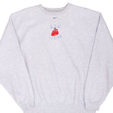 Vintage Nike Center Swoosh Afa Boxing Grey Sweatshirt 1990S Size Large