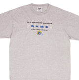 Vintage Nfl St Louis Rams Nfc Champions 1990S Tee Shirt Size XL