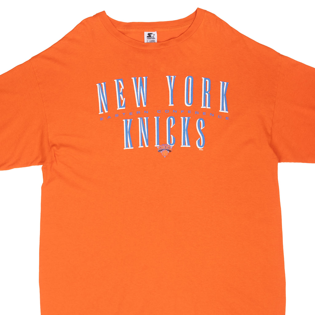 Vintage Nba New York Knicks 1990S Starter Tee Shirt Size XL Made In Usa