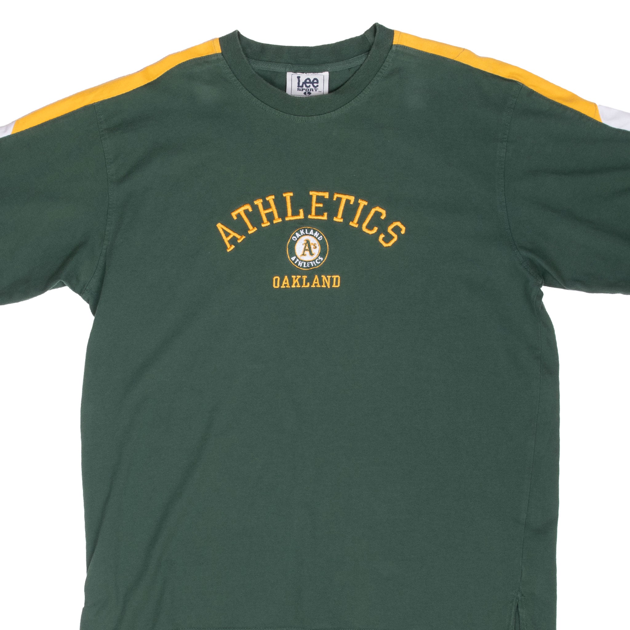Vintage Mlb Oakland Athletics Embroidered 2000S Tee Shirt Size Large