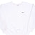 Vintage Nike Classic Swoosh White Sweatshirt 1990S Size Large