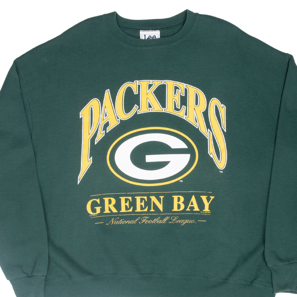 Vintage Nfl Green Bay Packers 1996 Sweatshirt Size XL Made In Usa