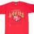 Vintage Nfl San Francisco 49Ers 1994 Tee Shirt Size Large Made In USA With Single Stitch Sleeves