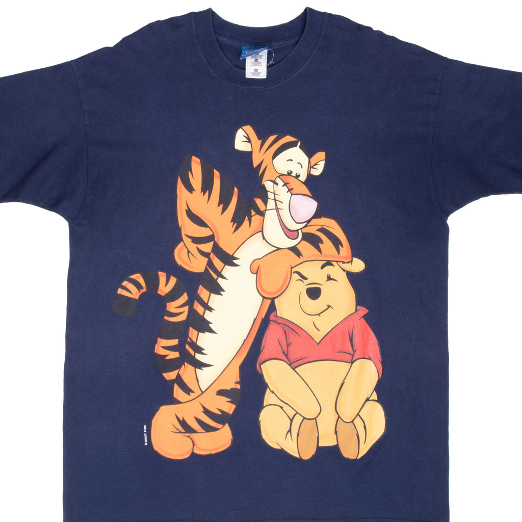 Vintage Disney Winnie The Pooh Tigger 1990S Tee Shirt Size 2XL