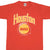 Vintage NBA Houston Rockets 1980s Tee Shirt Size Medium Made In USA With Single Stitch Sleeves